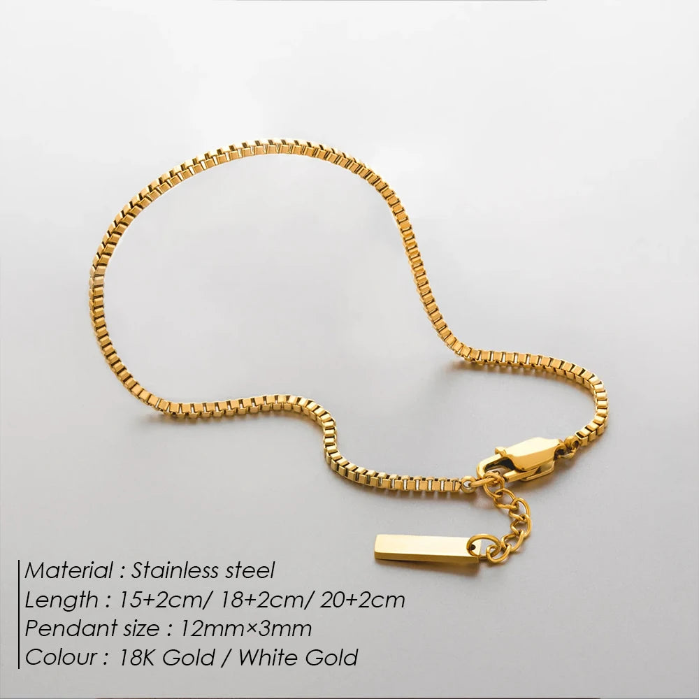 Square Link Bracelet